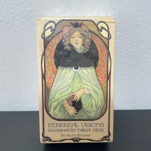 Ethereal Visions Illuminated Tarot Deck NEW SEALED Matt Hughes 78 Cards Psychic